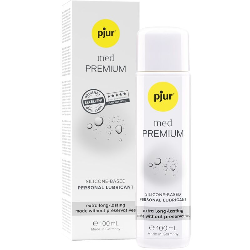 PJUR - MED LUBRICANTE PREMIUM SILICONA 100 ML - Kanerotika SL