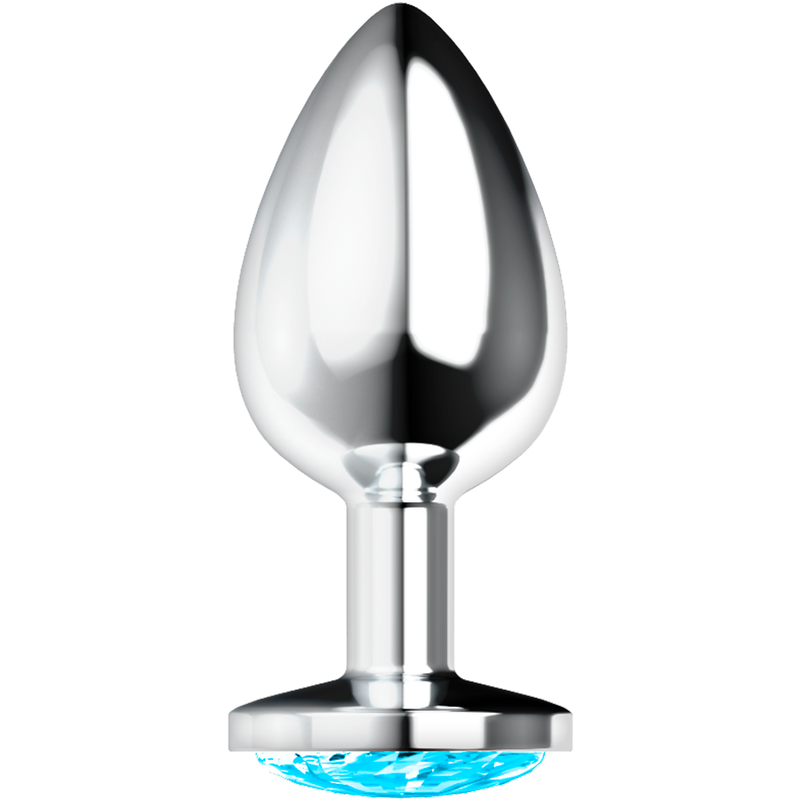 OHMAMA - PLUG ANAL CON CRISTAL AZUL M - Kanerotika SL