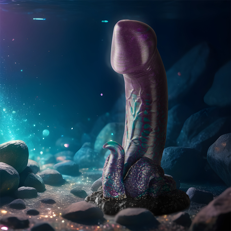 EPIC - BASILISK DILDO DOBLE PLACER ESCAMOSO TAMAÑO PEQUEÑO - Kanerotika SL