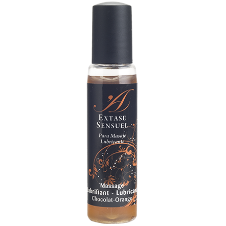 EXTASE SENSUAL - LUBRICANTE CHOCOLATE & NARANJA VIAJE 35 ML - Kanerotika SL