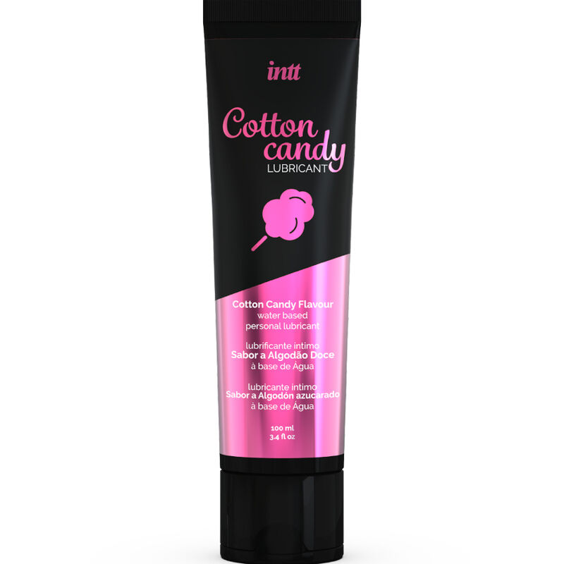 INTT LUBRICANTS - LUBRICANTE ÍNTIMO BASE AGUA DELICIOSO SABOR A ALGODON DULCE - Kanerotika SL