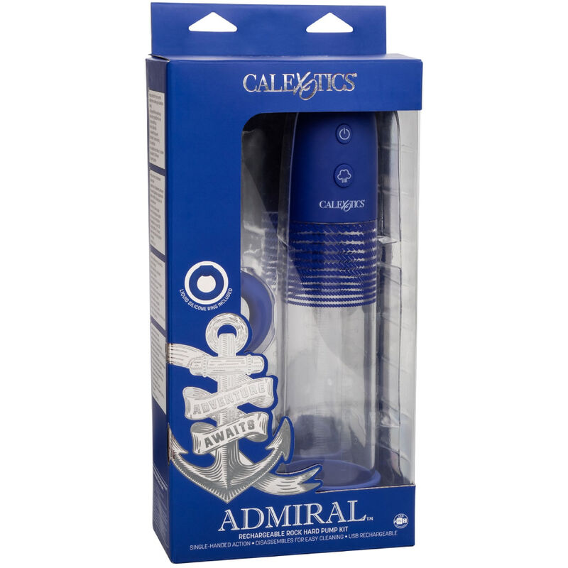 CALEXOTICS - ADMIRAL KIT BOMBA DE ERECCION RECARGABLE - Kanerotika SL