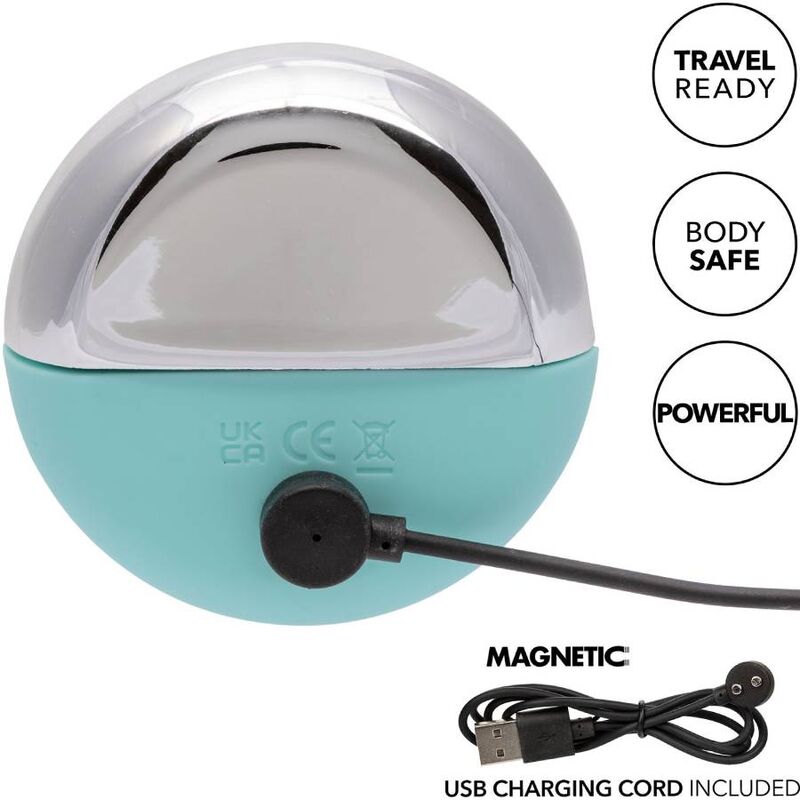 CALEXOTICS - OVATION RAVE ESTIMULADOR VERDE AGUA - Kanerotika SL