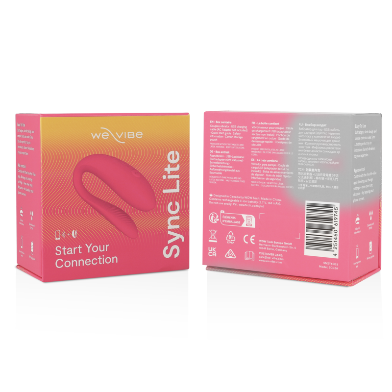 WE-VIBE - SYNC LITE ESTIMULADOR CLITORIS ROSA - Kanerotika SL