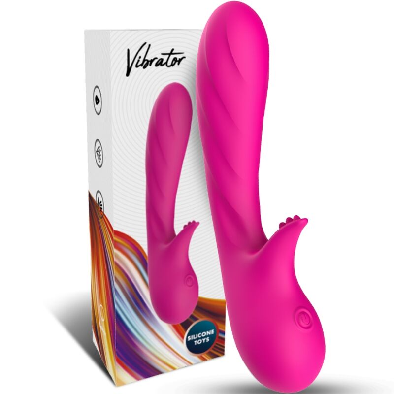ARMONY - ROMANCE VIBRADOR CON ESTIMULADOR FUCSIA - Kanerotika SL