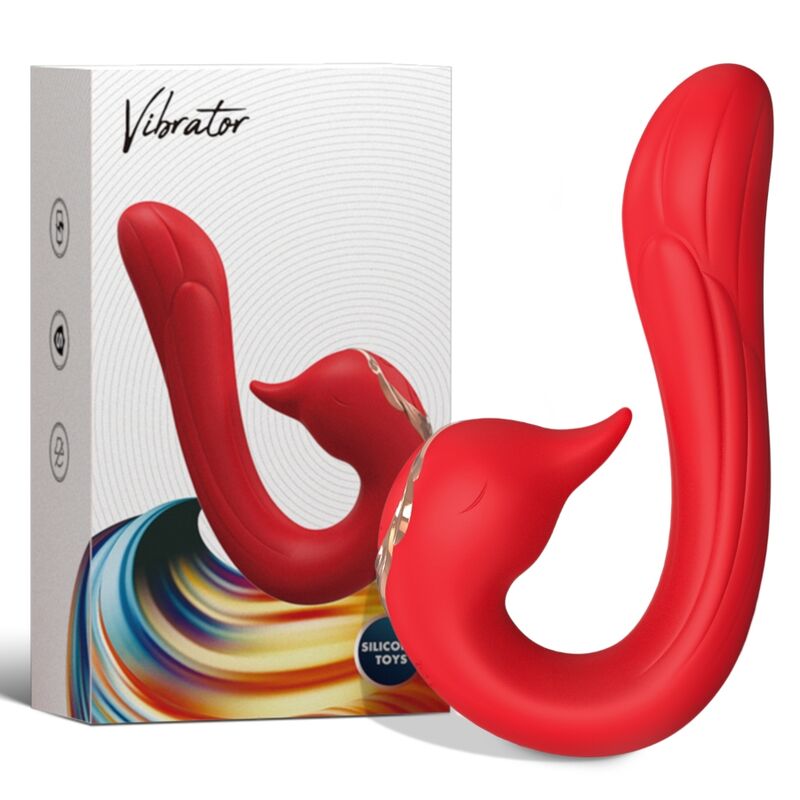 ARMONY - DELFIN VIBRADOR MULTIPOSICION & EFECTO CALOR ROJO - Kanerotika SL