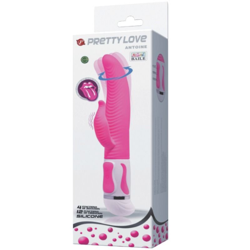 PRETTY LOVE - FLIRT ANTOINE VIBRADOR ROTACIÓN - Kanerotika SL