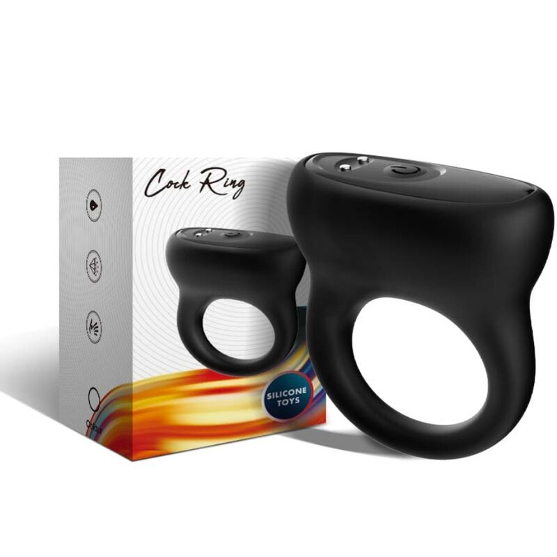 ARMONY - ANILLO VIBRADOR NEGRO - Kanerotika SL