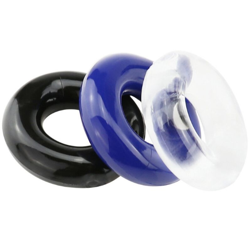 ARMONY - TITAN LOVE  ANILLO DONUT MÚLTIPLES COLORES - Kanerotika SL