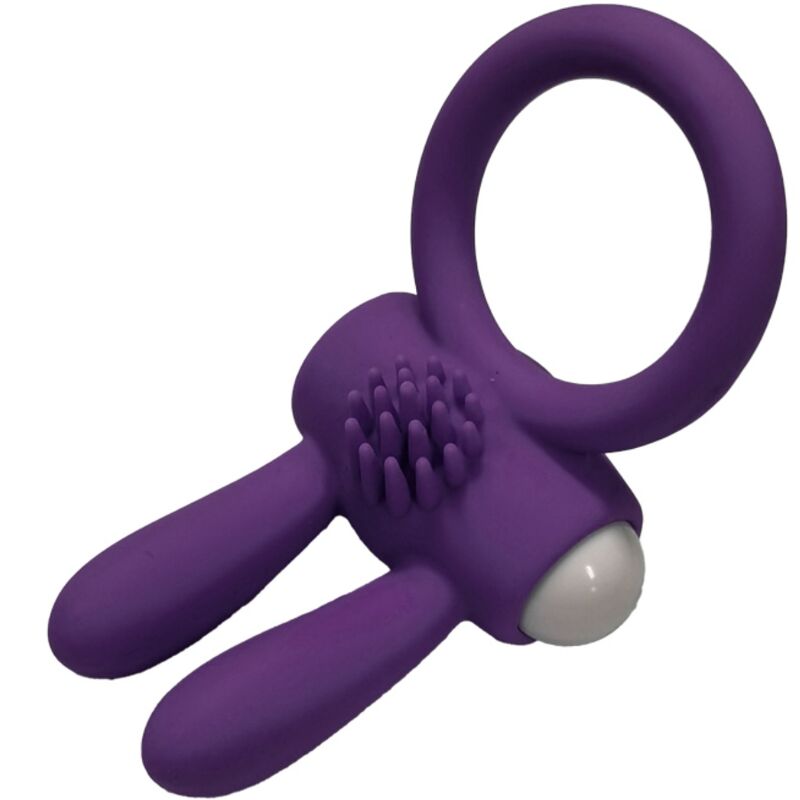 ARMONY - MR BUNNY ANILLO VIBRADOR SILICONA PURPLE - Kanerotika SL