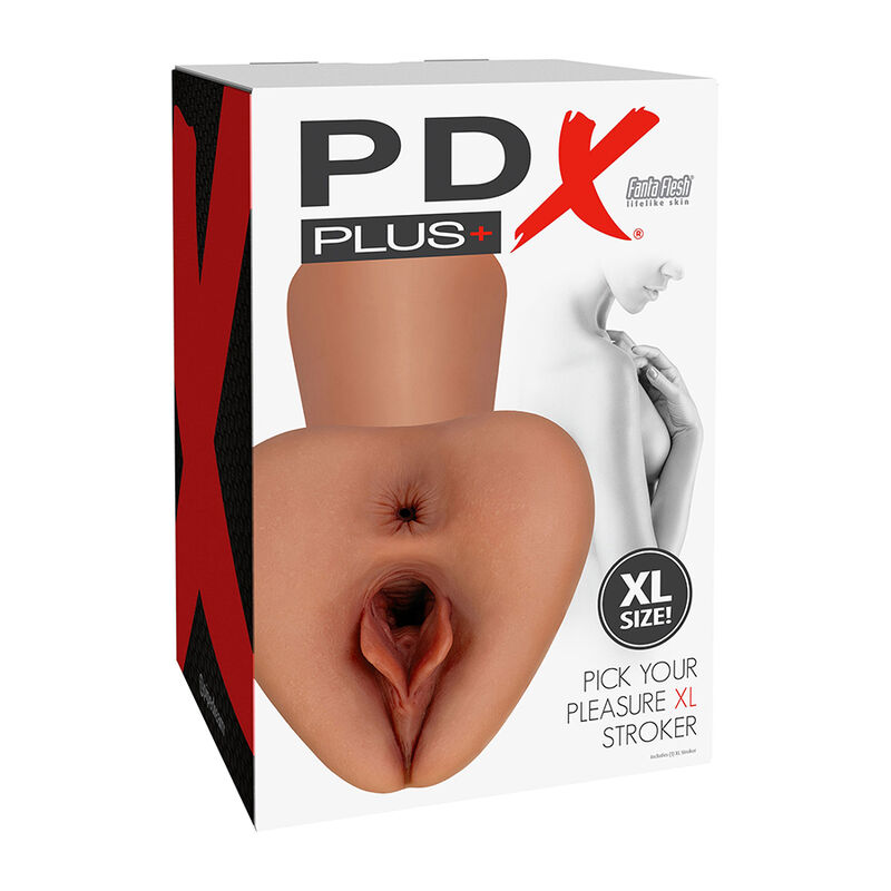 PDX PLUS - PICK YOUR PLEASURE MASTURBADOR REALÍSTICO XL MULATO - Kanerotika SL