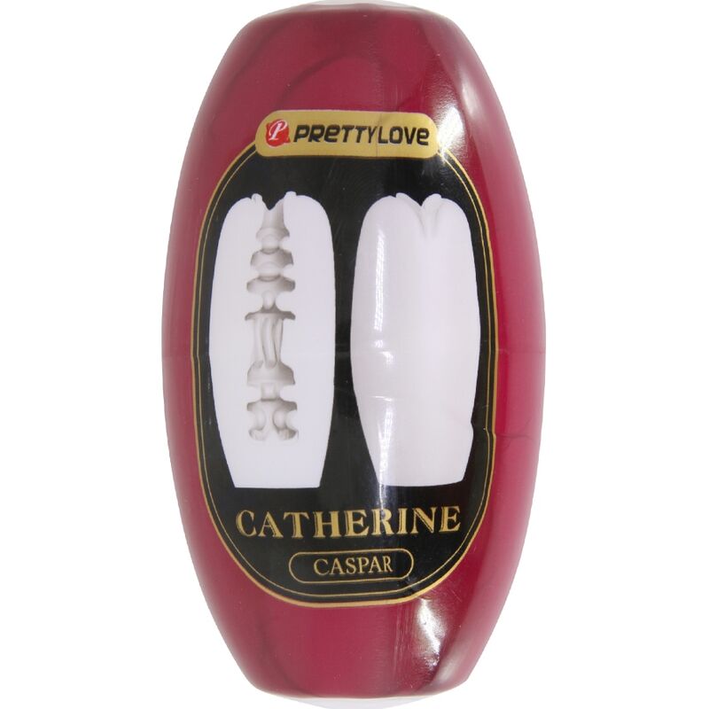 PRETTY LOVE - CATHERINE MASTURBADOR MASCULINO BLANCO - Kanerotika SL