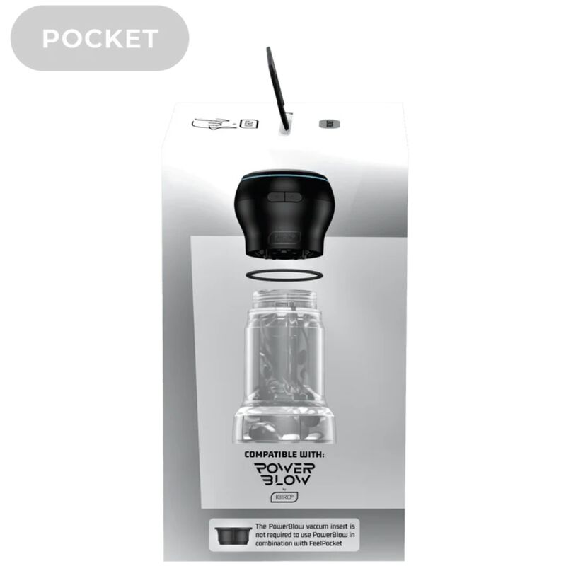 KIIROO - FEEL POCKET STROKER + POWER BLOW COMBO - Kanerotika SL