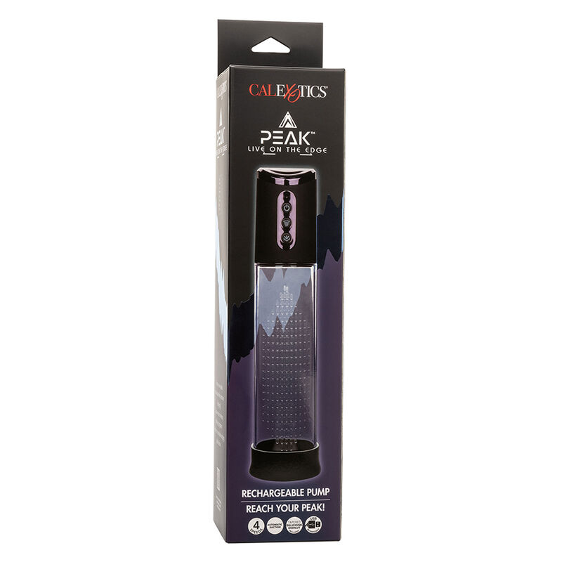 CALEXOTICS - PEAK BOMBA ONDAS ESTIMULADORASA 4 VELOCIDADES NEGRO - Kanerotika SL