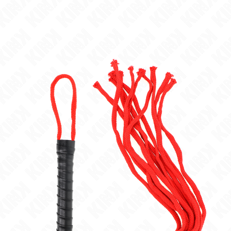KINK - LÁTIGO DE CUERDA ROJO 56 CM - Kanerotika SL