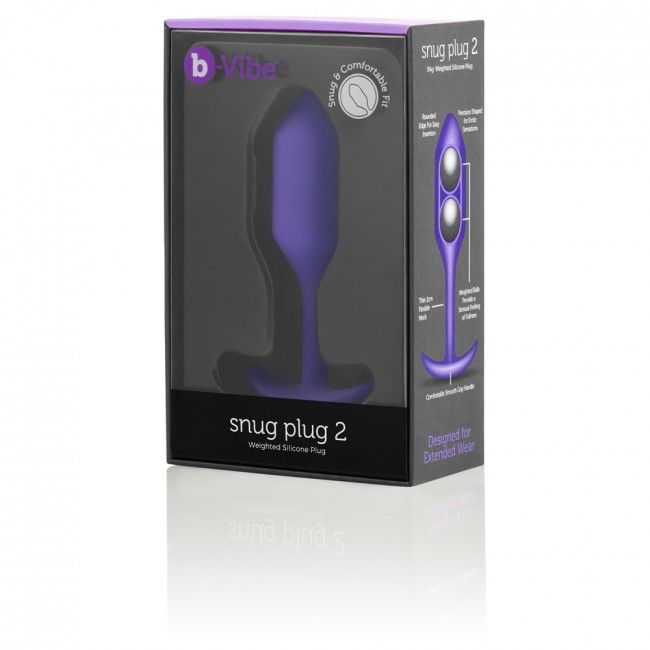 B-VIBE - SNUG PLUG ANAL 2 LILA - Kanerotika SL
