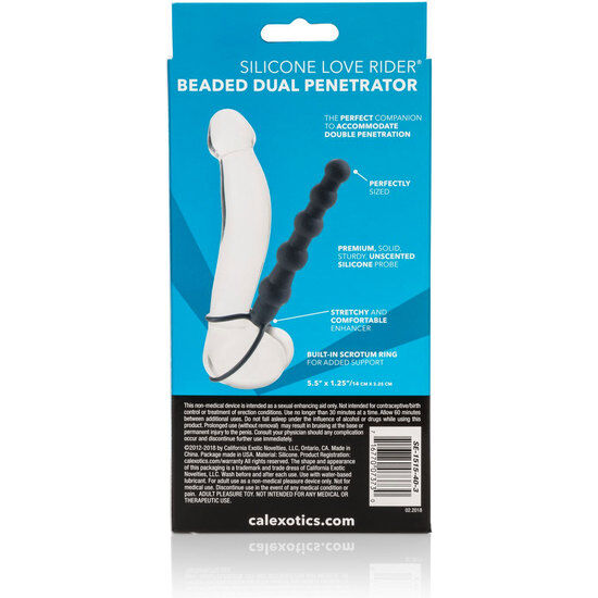 CALEXOTICS - BEADED DUAL PENETRATOR PENETRADOR DOBLE - Kanerotika SL