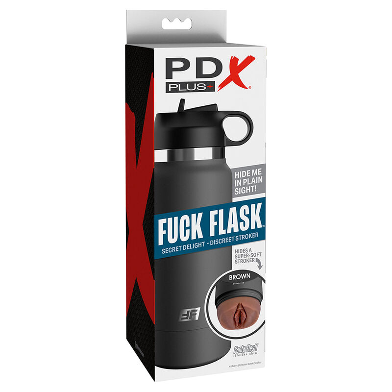PDX PLUS - FUCK FLASK ESTIMULADOR VAGINA DISCRETO MULATO MODELO 2 - Kanerotika SL
