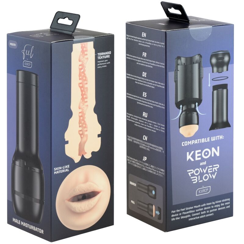 KIIROO - FEEL KIIROO MASTURBADOR BOCA - Kanerotika SL