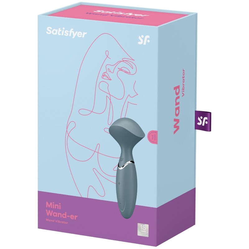 SATISFYER - MINI WOND-ER GRIS - Kanerotika SL