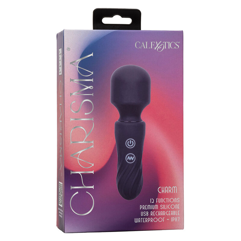 CALEXOTICS - CHARISMA CHARM MASAJEADOR 12 FUNCIONES MORADO - Kanerotika SL