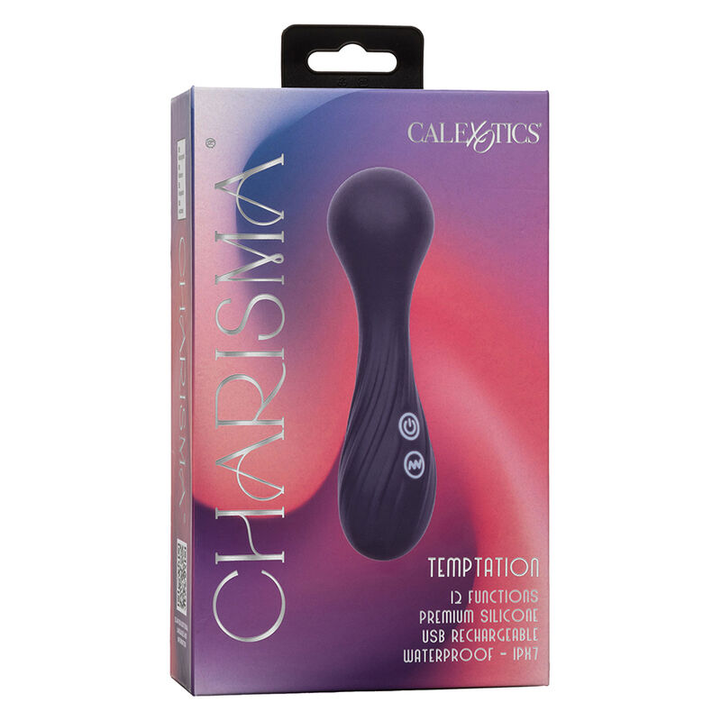 CALEXOTICS - CHARISMA TEMPTATION MASAJEADOR 12 FUNCIONES MORADO - Kanerotika SL