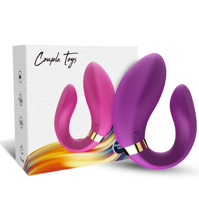 ARMONY - CRESCENT VIBRADOR PAREJA CONTROL REMOTO VIOLETA - Kanerotika SL
