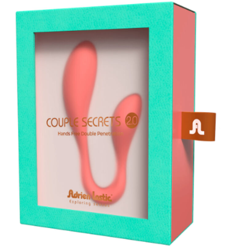 ADRIEN LASTIC - COUPLE SECRETS II DOBLE ESTIMULACION ROSA + APP - Kanerotika SL