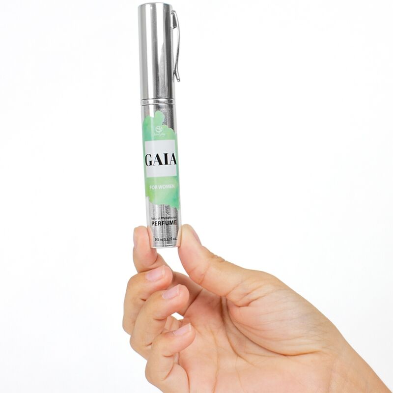SECRETPLAY - GAIA PERFUME NATURAL FEROMONAS FORMATO DE VIAJE PARA MUJER 10 ML - Kanerotika SL