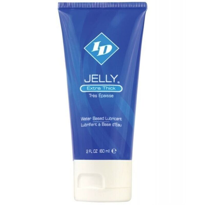 ID JELLY - LUBRICANTE BASE AGUA EXTRA THICK TRAVEL TUBE 60 ML - Kanerotika SL