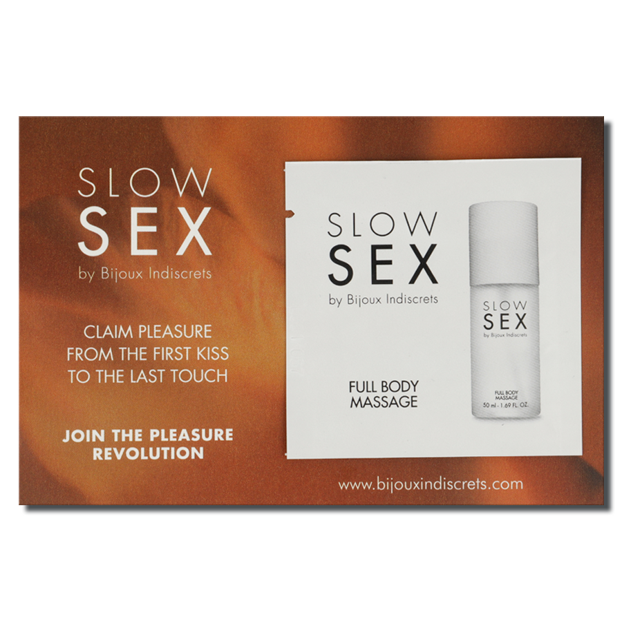 BIJOUX - SLOW SEX FULL BODY MASSAGE GEL DE MASAJE 2 ML - Kanerotika SL