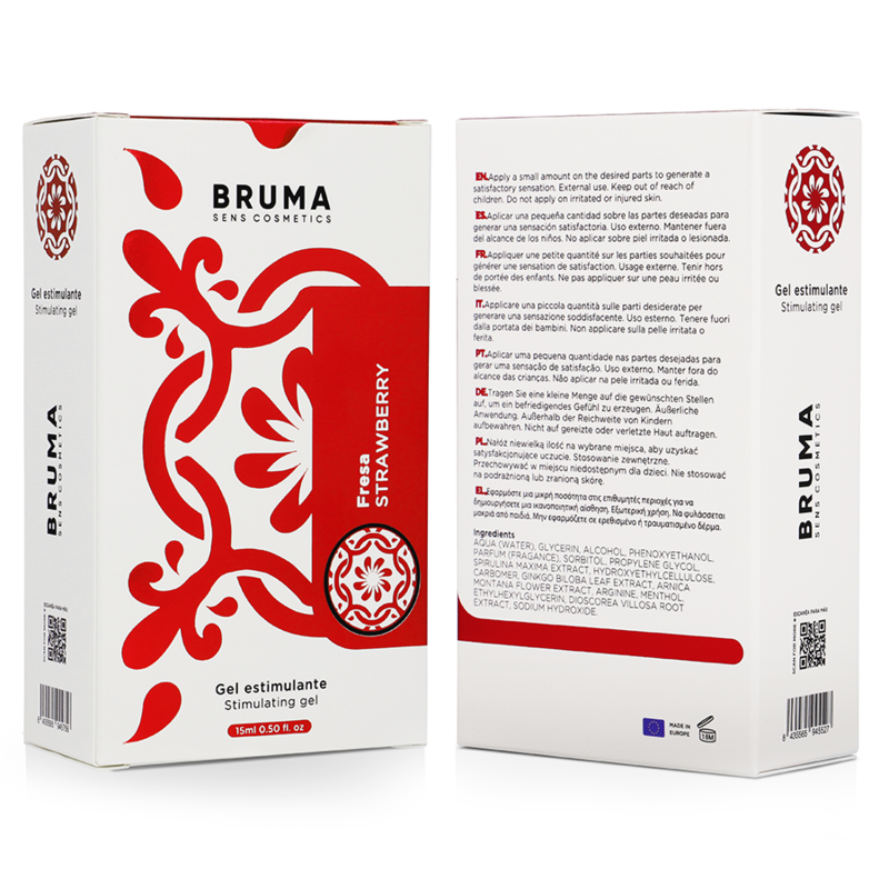 BRUMA - ORGASM GEL SABOR FRESA - Kanerotika SL