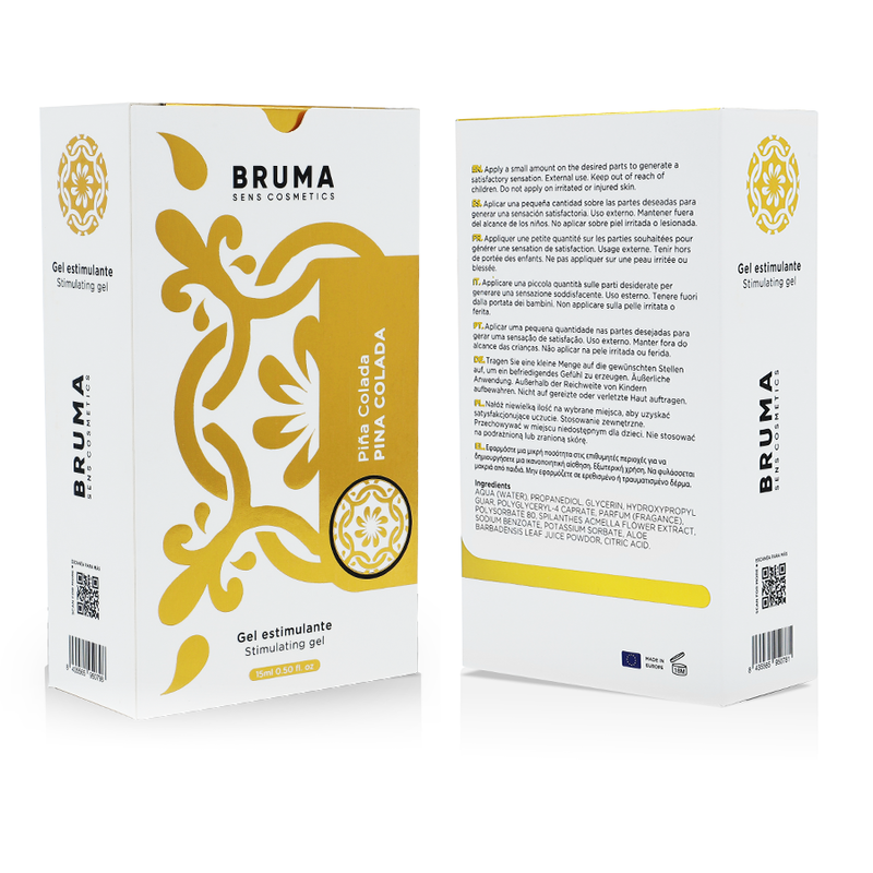 BRUMA - ORGASM GEL SABOR PIÑA COLADA - Kanerotika SL