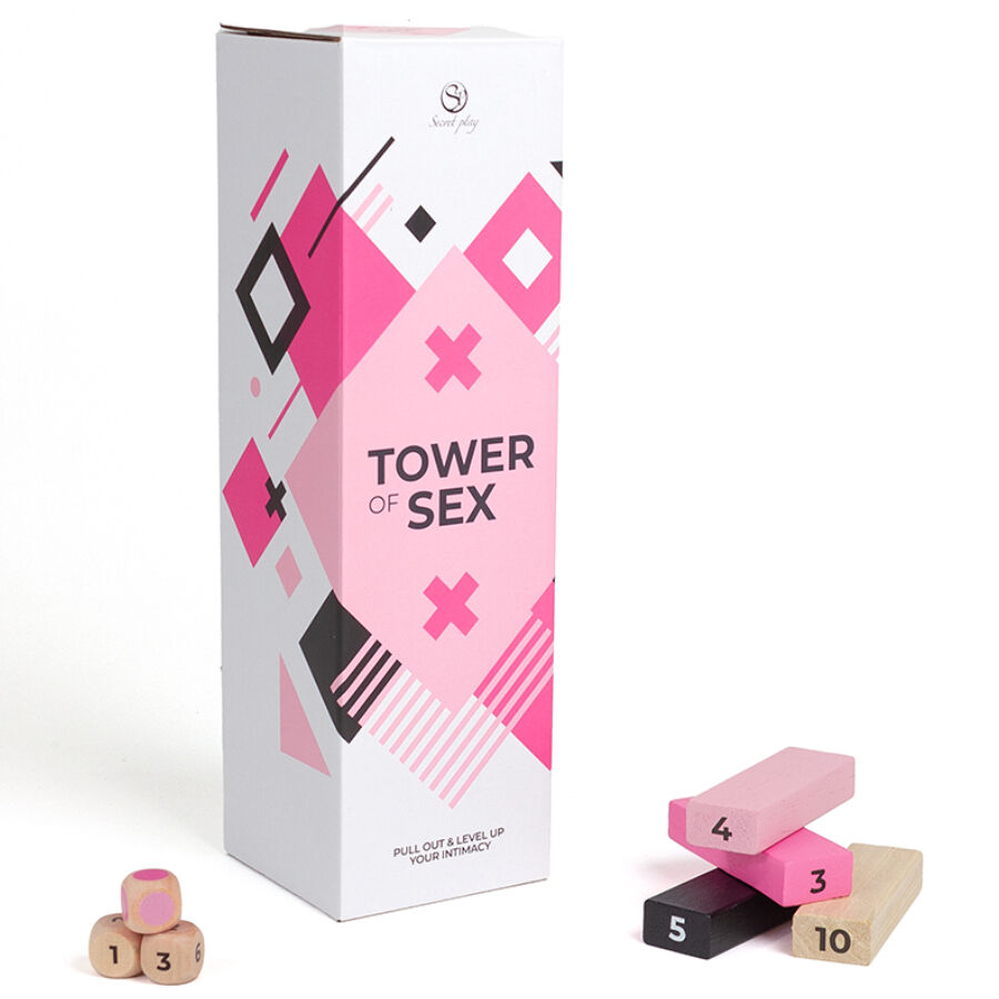 SECRETPLAY - JUEGO DE MADERA TOWER OF SEX - Kanerotika SL