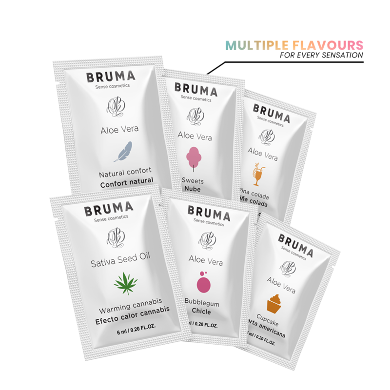 BRUMA - 6 ML GEL DESLIZANTE CON ALOE VERA CONFORT NATURAL - Kanerotika SL