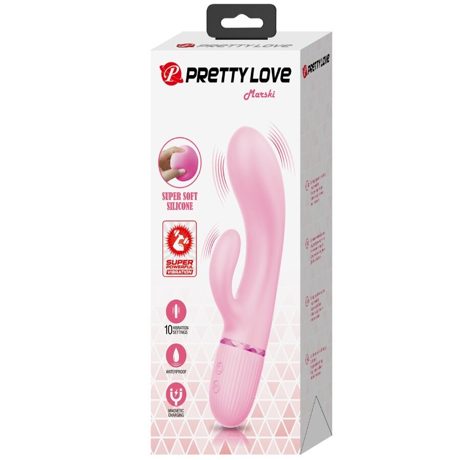 PRETTY LOVE - MARSKI VIBRADOR RABBIT & PUNTO G ROSA - Kanerotika SL