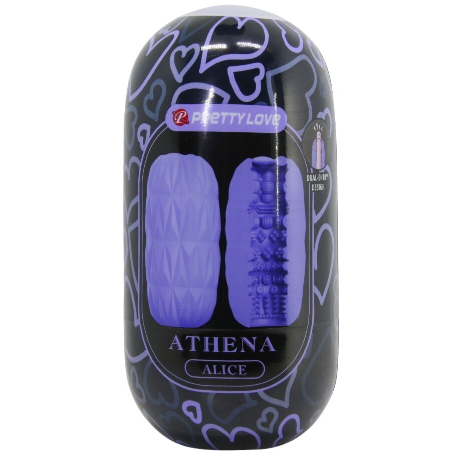 PRETTY LOVE - ATHENA ALICE MASTURBADOR MASCULINO MORADO - Kanerotika SL