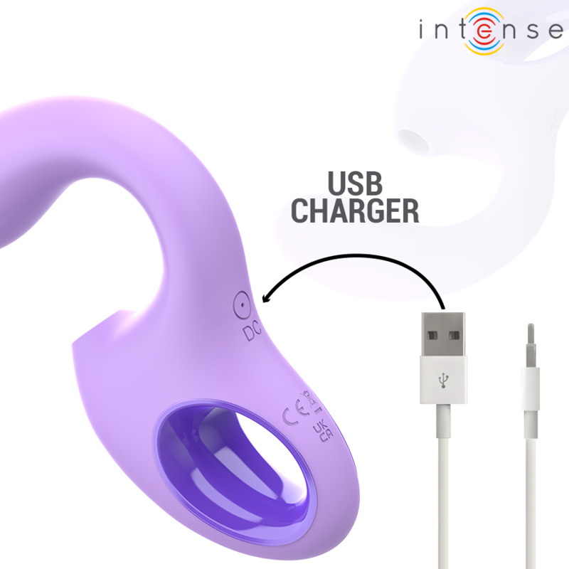 INTENSE - BAXTER VIBRADOR & ESTIMULADOR VIOLETA - Kanerotika SL