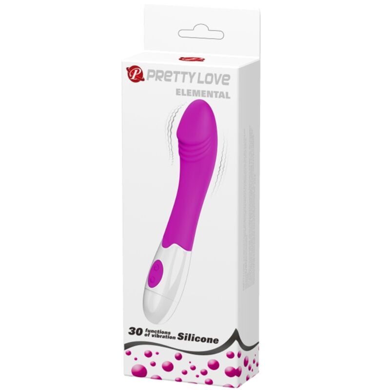 PRETTY LOVE - ELEMENTAL VIBRADOR 30 MODOS DE VIBRACIÓN MORADO - Kanerotika SL