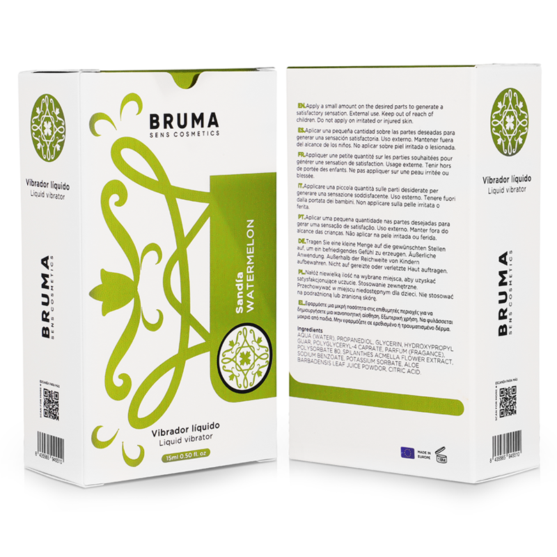 BRUMA - VIBRADOR LÍQUIDO  SANDÍA - Kanerotika SL