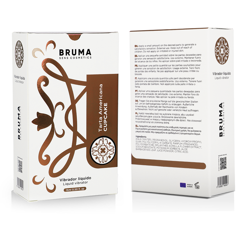 BRUMA - VIBRADOR LÍQUIDO TARTA AMERICANA - Kanerotika SL