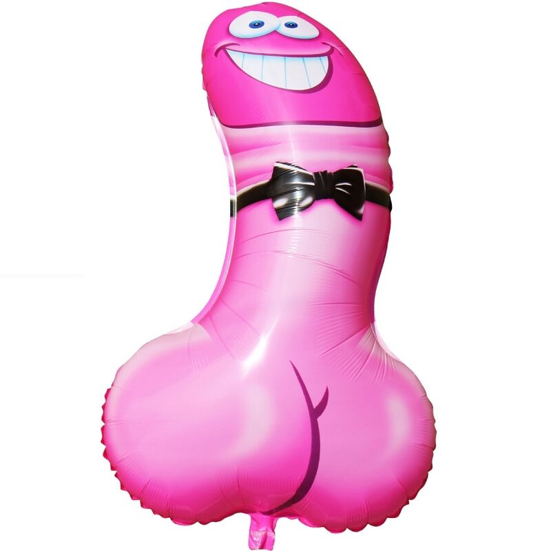 DIABLO PICANTE - GLOBO DE FIESTA FORMA PENE ROSA - Kanerotika SL