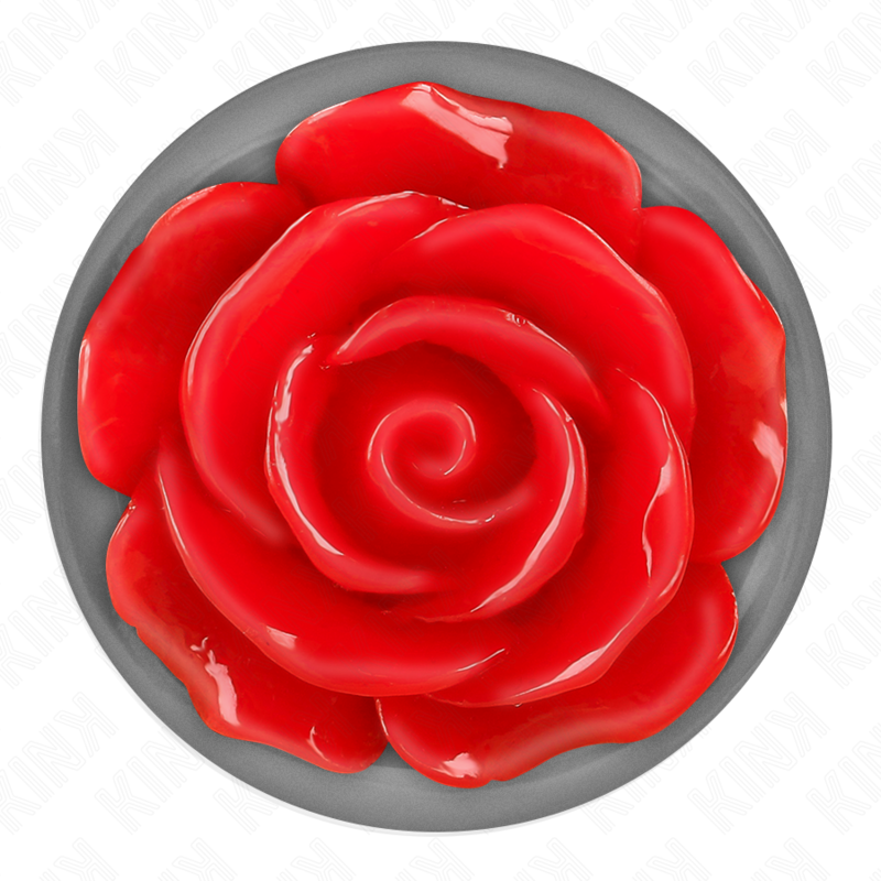 KINK - PLUG ANAL ROSA ROJA TALLA S - Kanerotika SL
