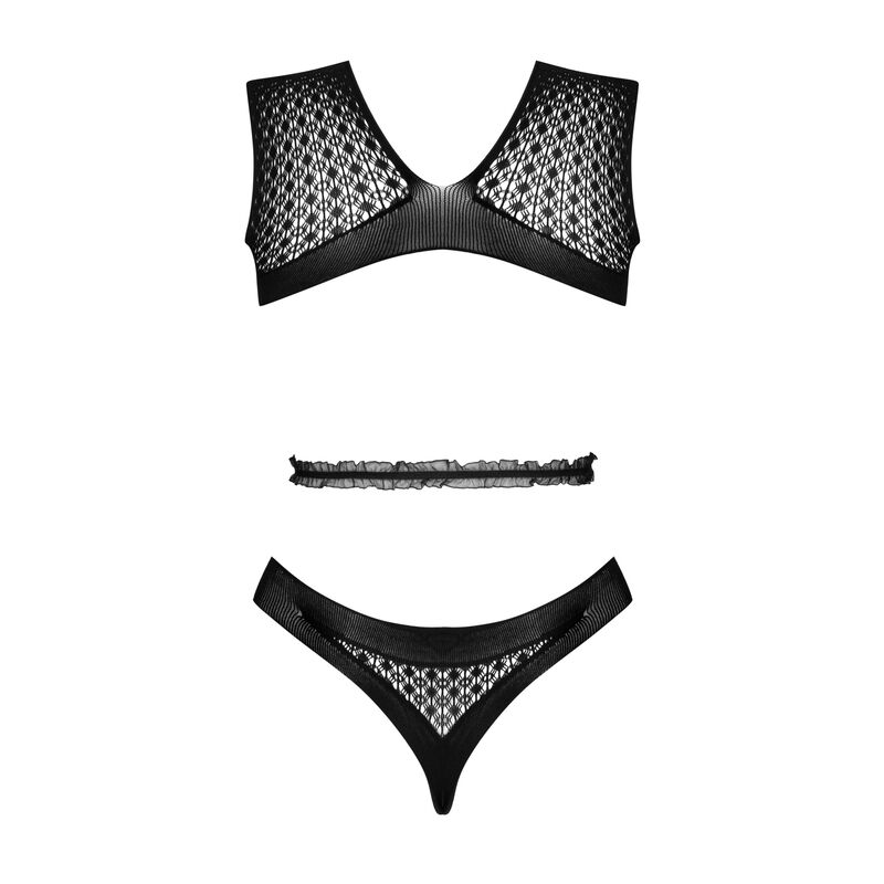 LIVCO CORSETTI FASHION - MICHIKOL CF XG073 BODY NEGRO S/L - Kanerotika SL