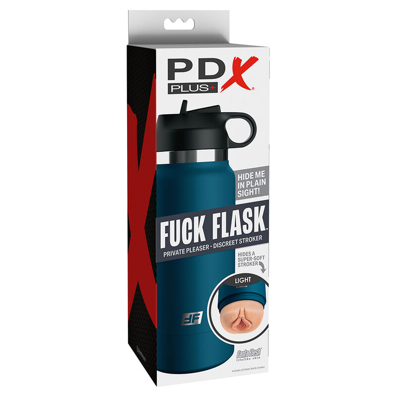 PDX PLUS - FUCK FLASK ESTIMULADOR VAGINA DISCRETO NATURAL MODELO 1 - Kanerotika SL