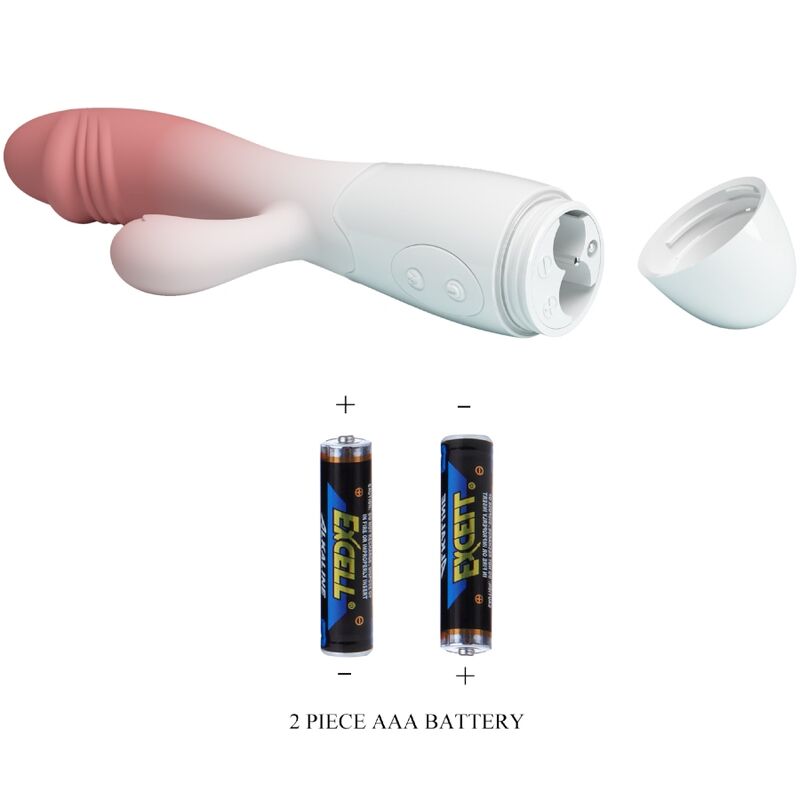 PRETTY LOVE - SNAPPY VIBRADOR RABBIT 3O VIBRACIONES ROSA - Kanerotika SL