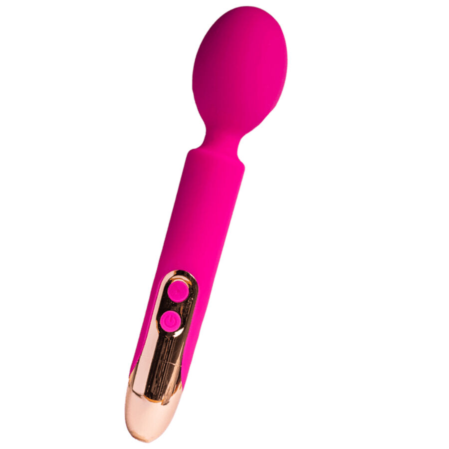 ROCKS- OFF - ORIEL VIBRADOR WAND FLEXIBLE FUCSIA - Kanerotika SL