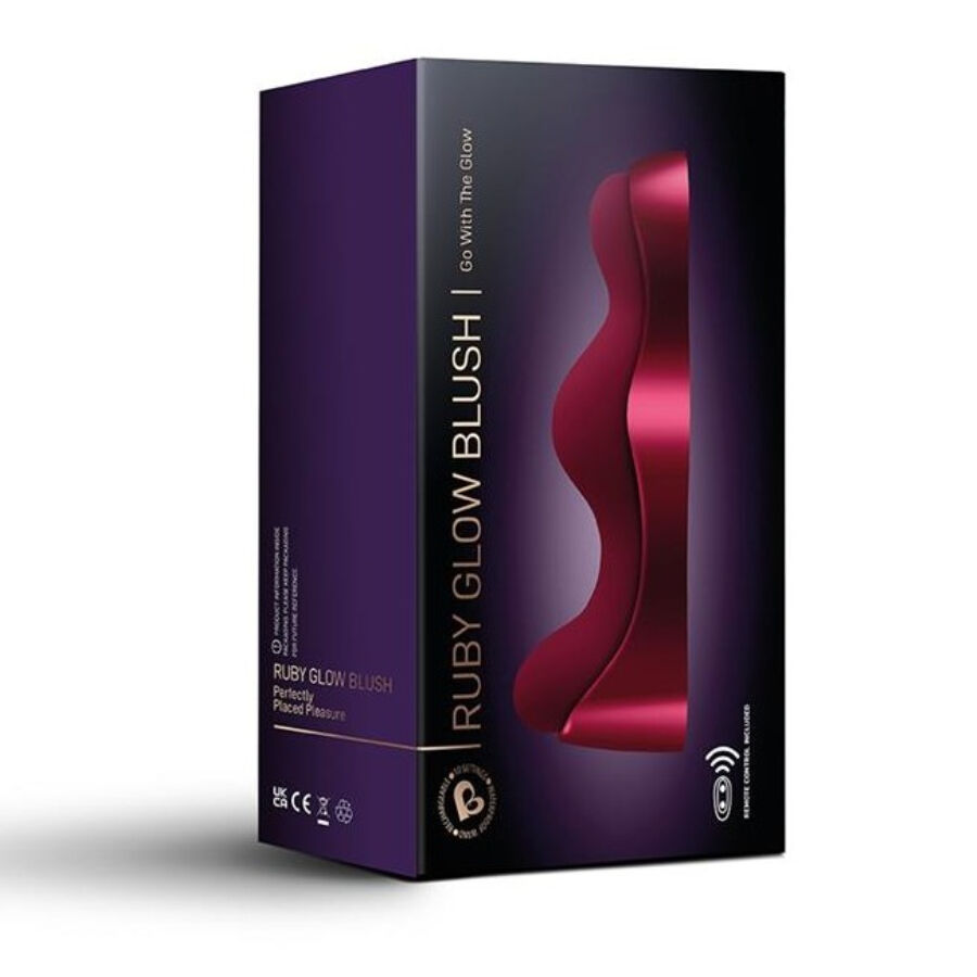 ROCKS- OFF - RUBY GLOW BLUSH RED G-SPOT VIBRATOR - Kanerotika SL