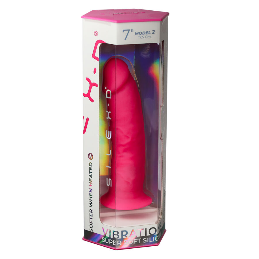 SILEXD - REALISTIC PENIS MODEL 2 PINK + REMOTE CONTROL LRS 17 CM - Kanerotika SL