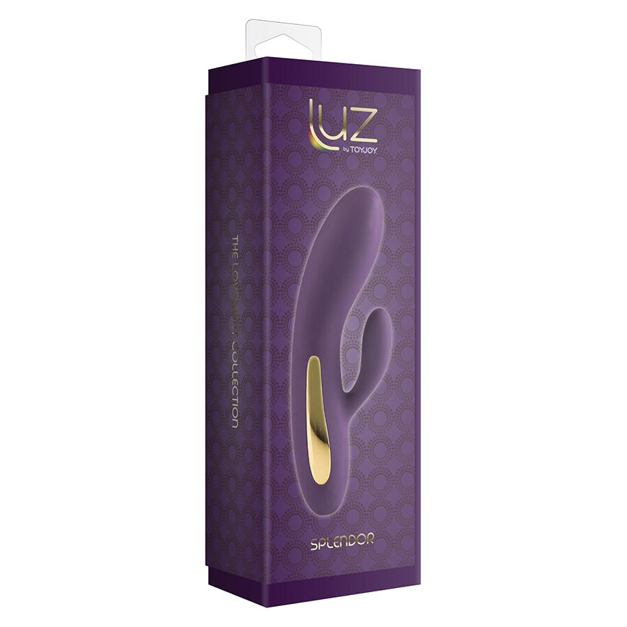TOYJOY - LUZ SPPLENDOR VIBRADOR RABBIT MORADO - Kanerotika SL